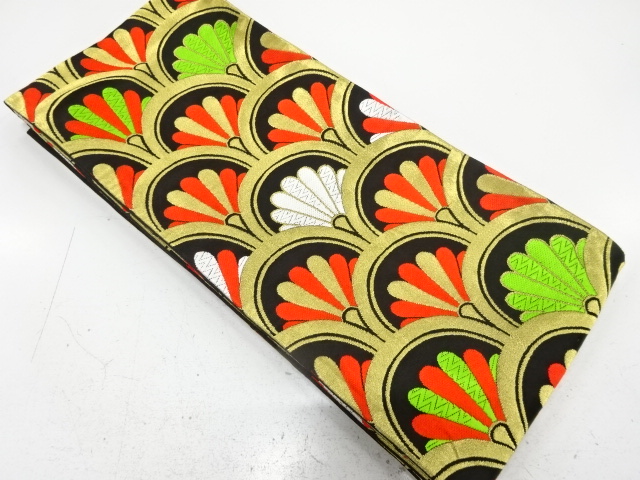 JAPANESE OBI FOR KIDS / WOVEN FLOWER SEIGAIHA